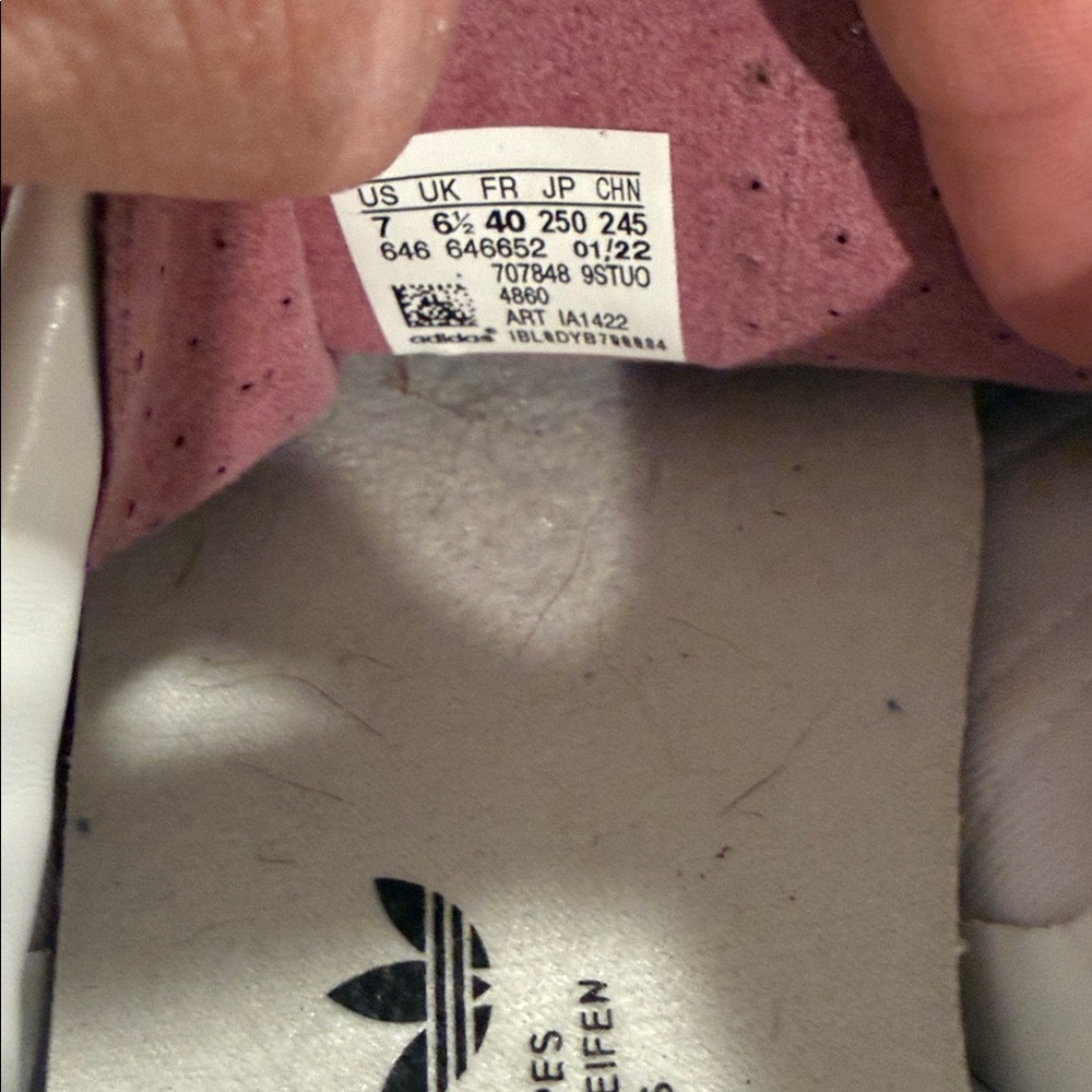 Adidas x Gucci Gazelle in burgundy size 7 men’s - Picture 7 of 14